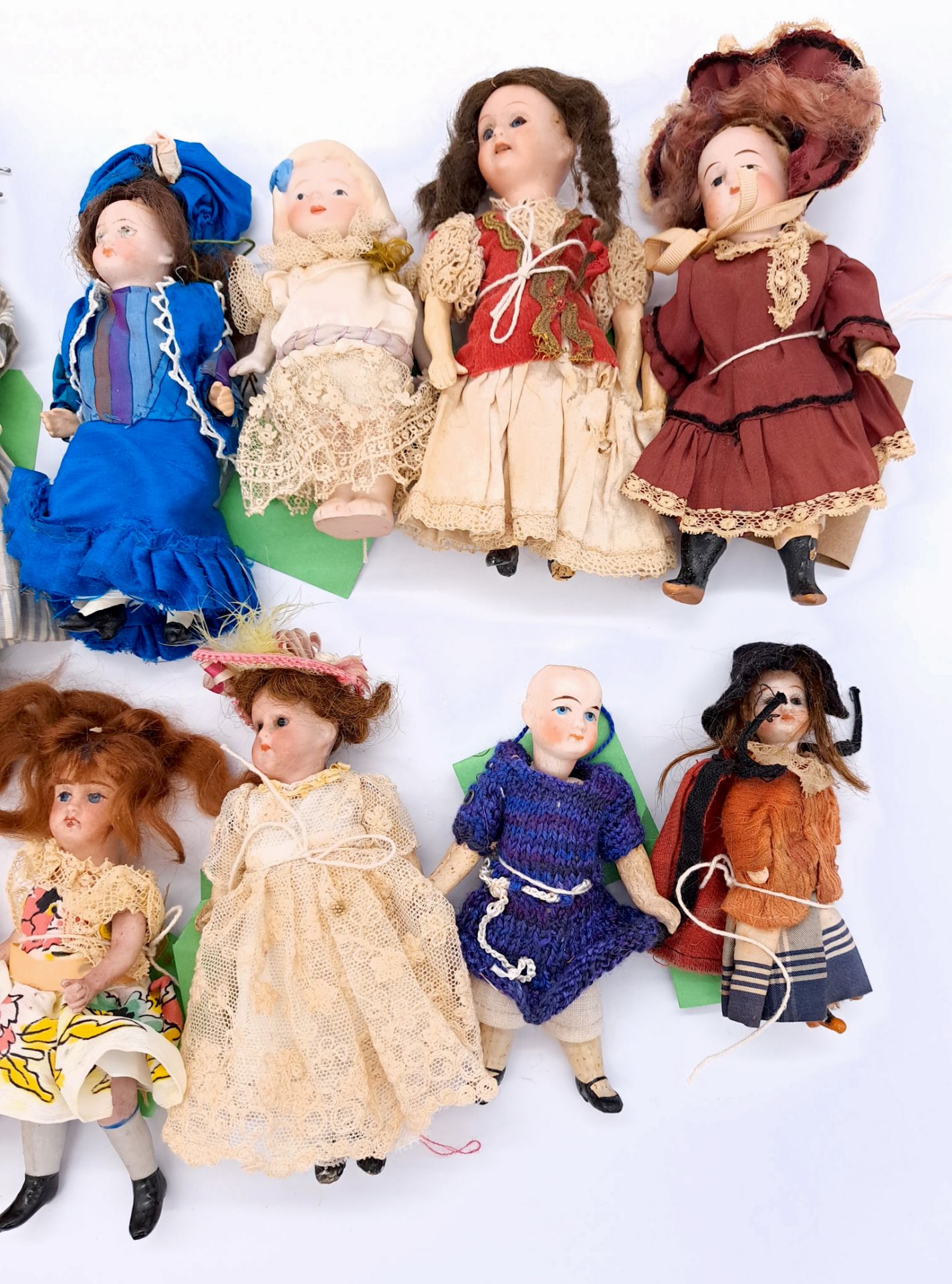 Miniature bisque dolls - Image 3 of 3