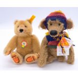 Steiff Historic Miniatures 'Dicky' bear and Clemens Pablo mouse