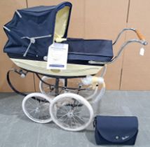 Sliver Cross Dolls Pram