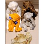 Dean's Rag Book collection of mohair teddy bears