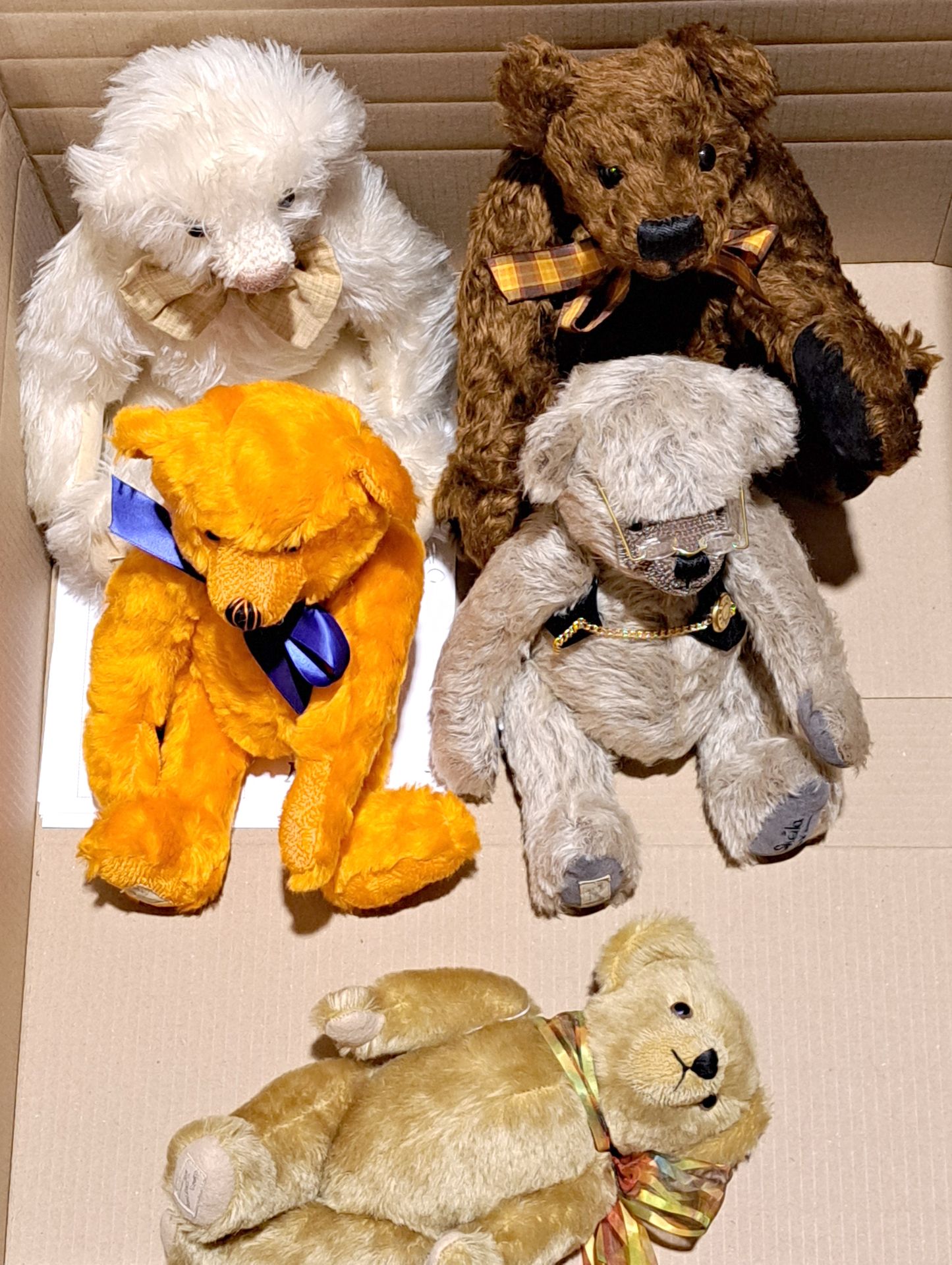 Dean's Rag Book collection of mohair teddy bears