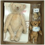 Steiff trio of teddy bears