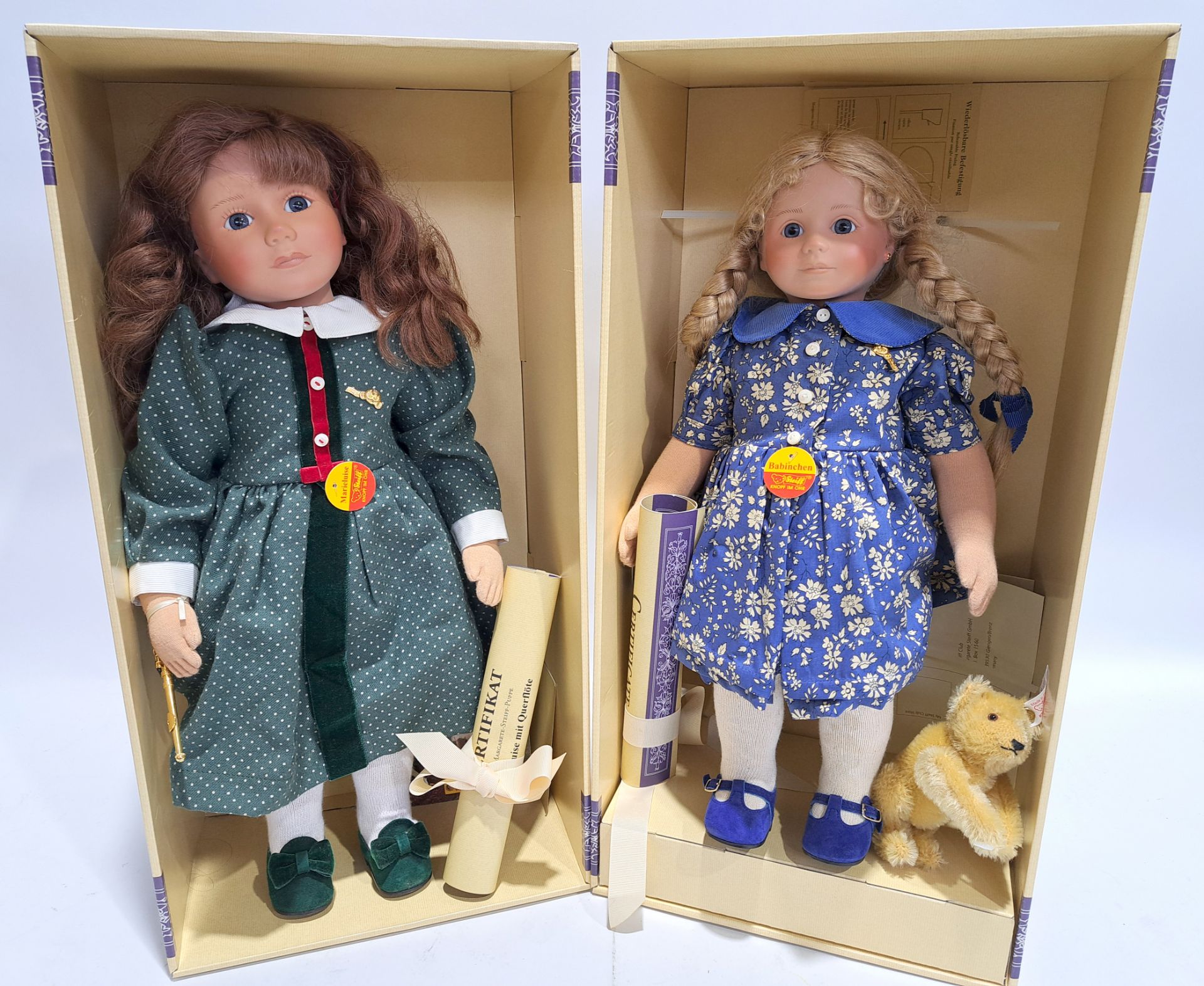 Steiff Doll pair