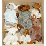 Dean's Rag Book collection of teddy bears including Sherlock