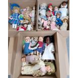 Bisque reproduction dolls