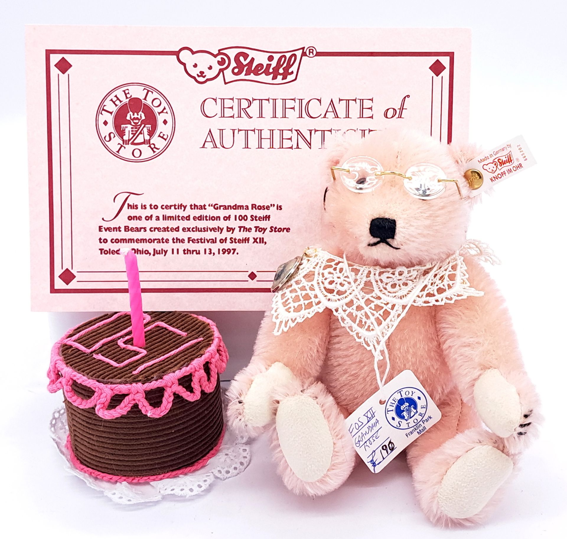 Steiff Grandma Rose teddy bear