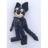 Felix the Cat vintage articulated wooden figure