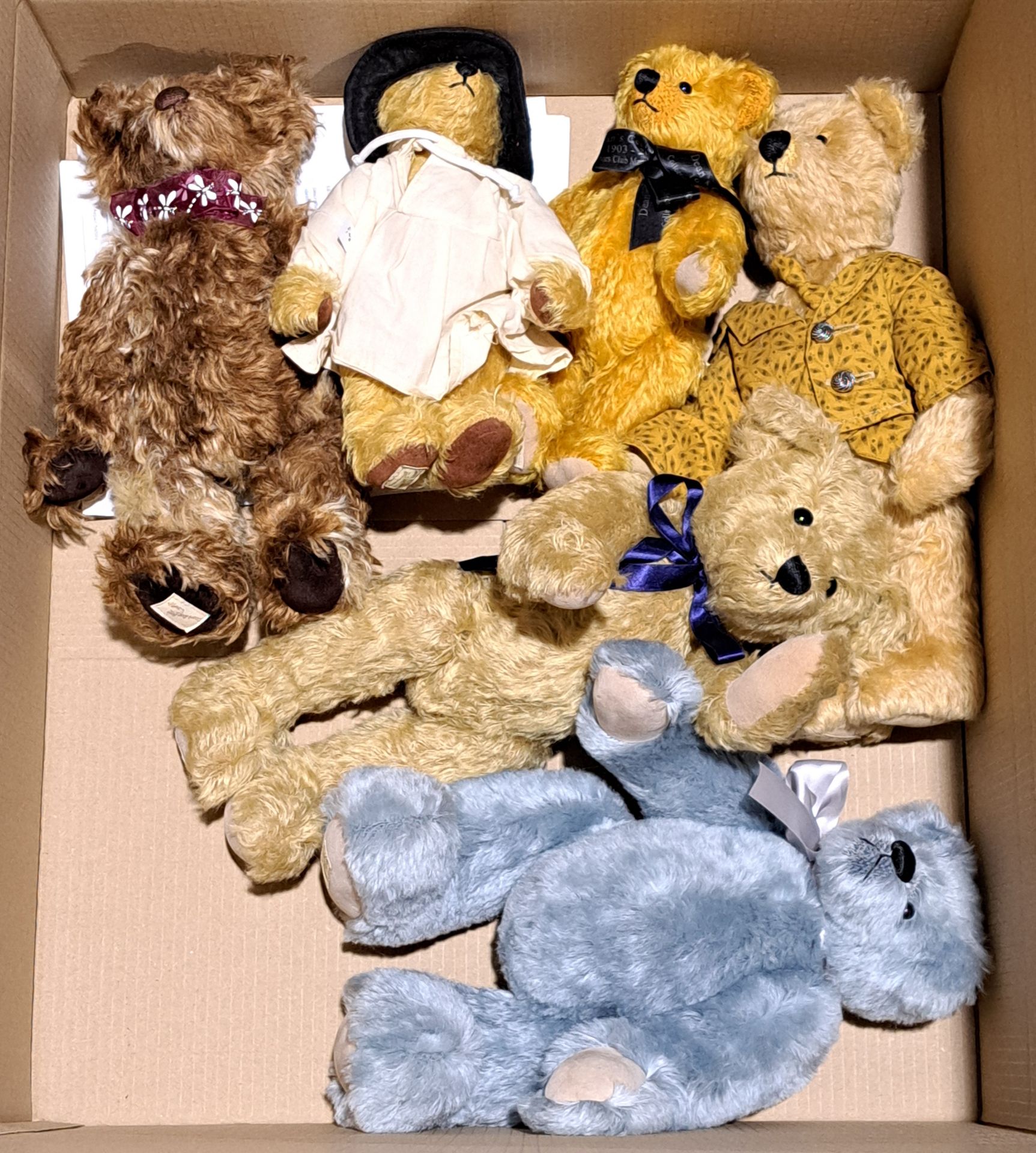 Dean's Rag Book collection of mohair teddy bears