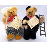 Hermann-Spielwaren pair of teddy bears