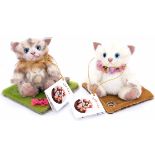 Heidi Schaefer artist designed EDE cats x two