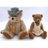 Robin Rive pair of teddy bears: Corky and Katharine
