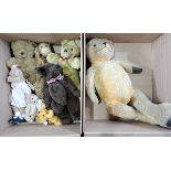 Collection of vintage teddy bears