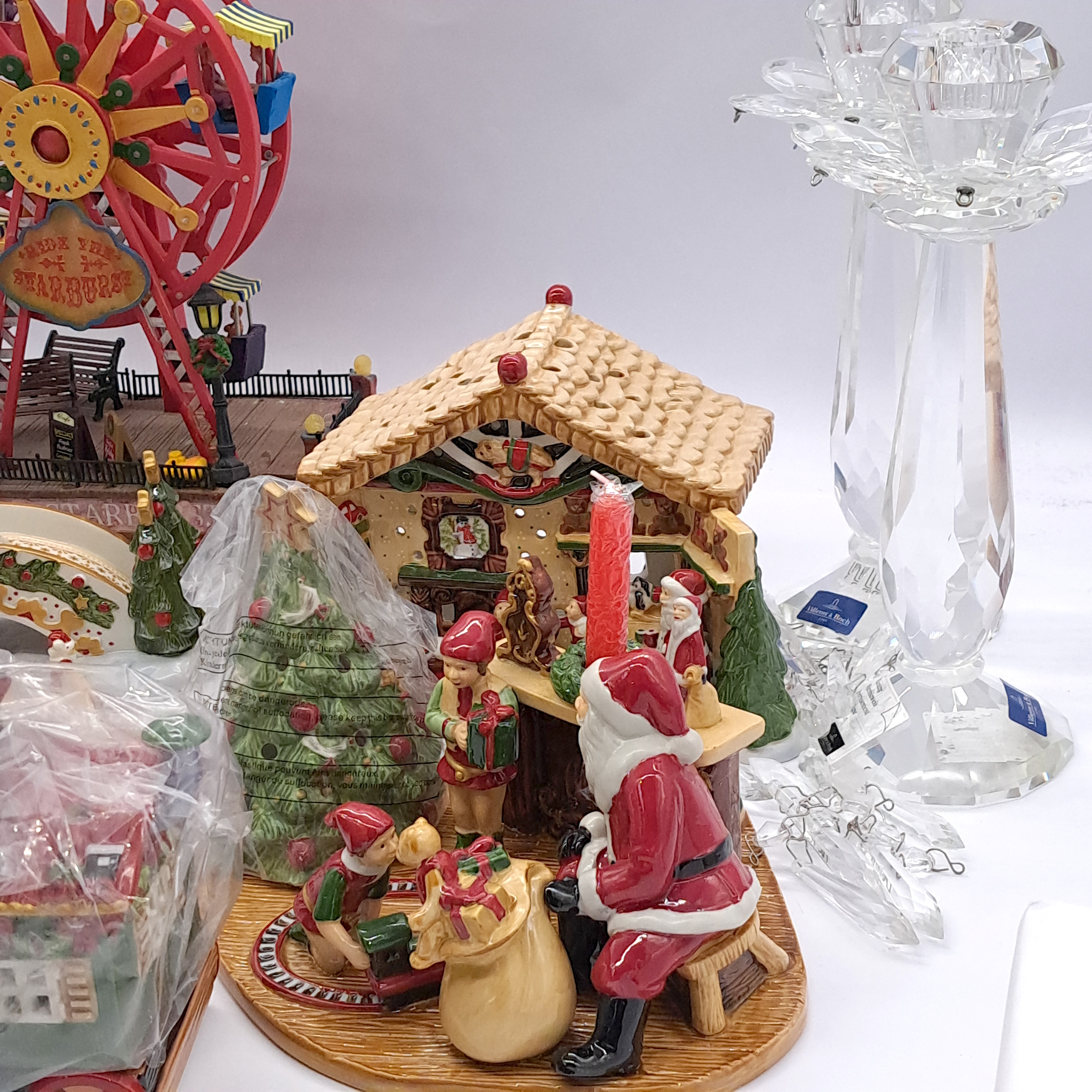 Villeroy & Boch: assortment of Christmas porcelain ornaments - Image 3 of 3