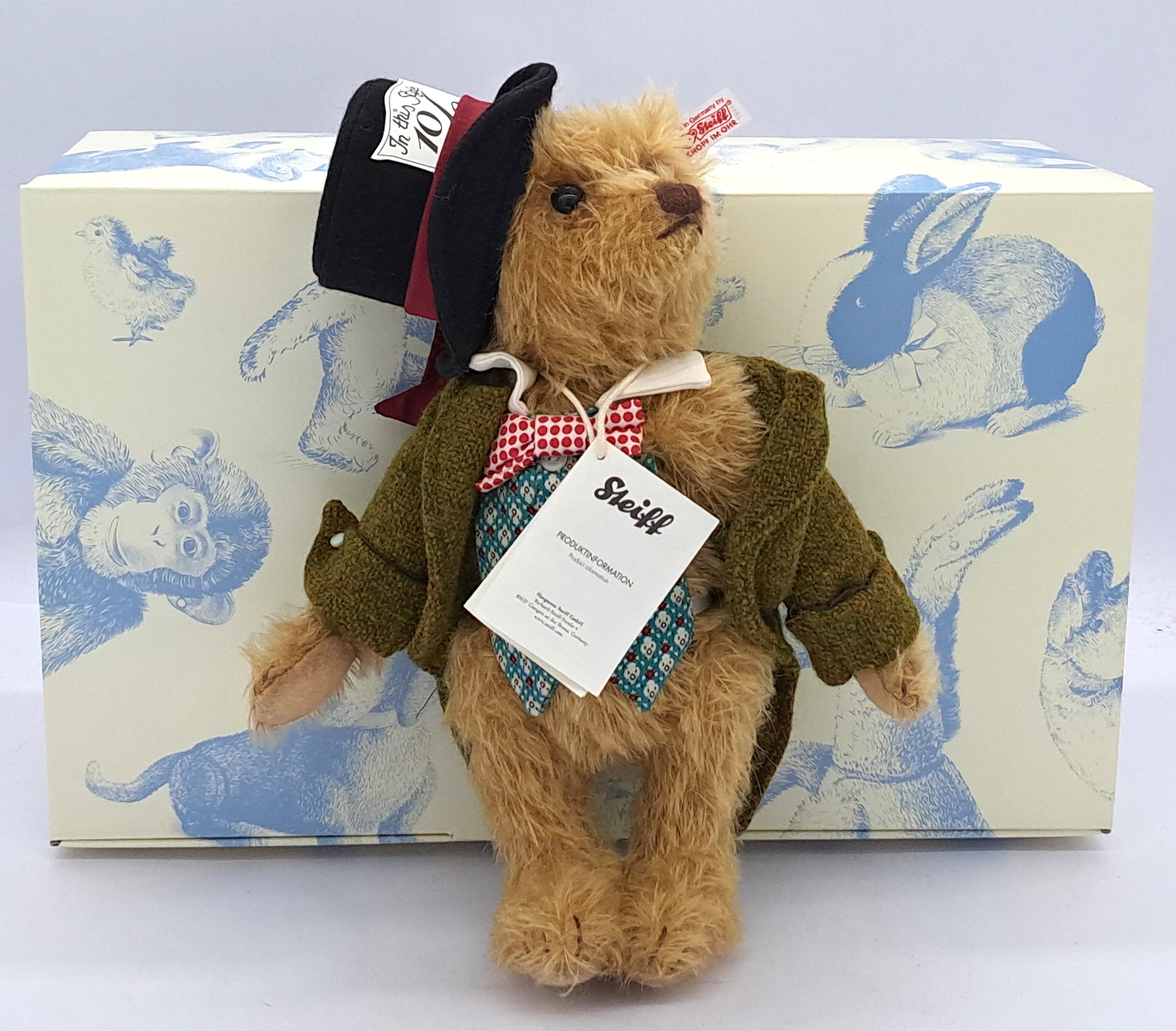 Steiff The Mad Hatter teddy bear