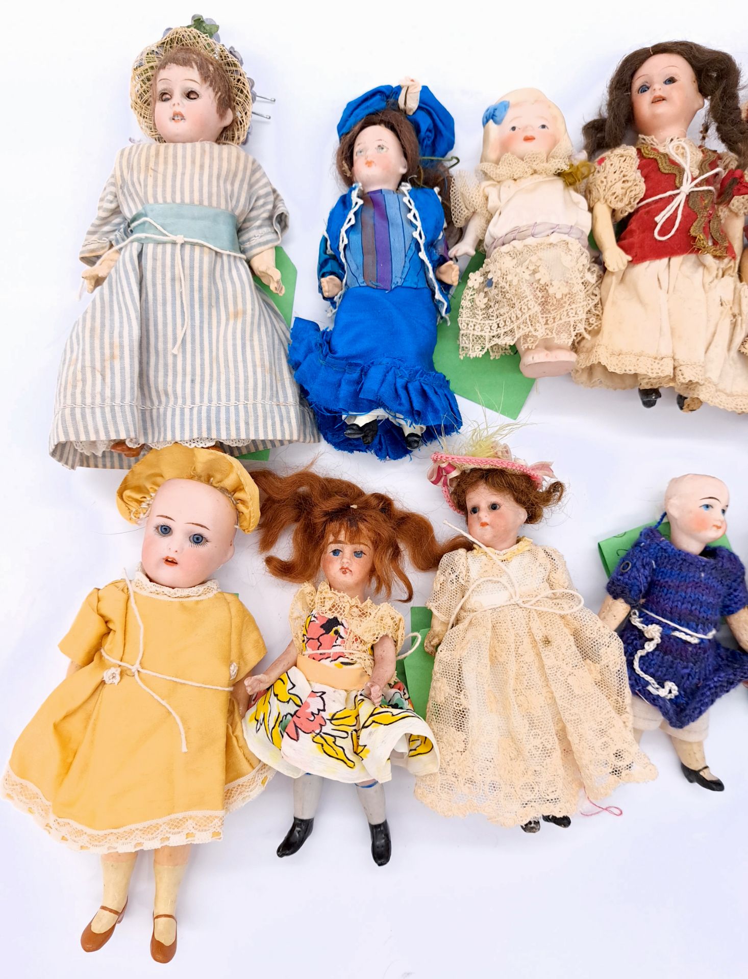 Miniature bisque dolls - Image 2 of 3