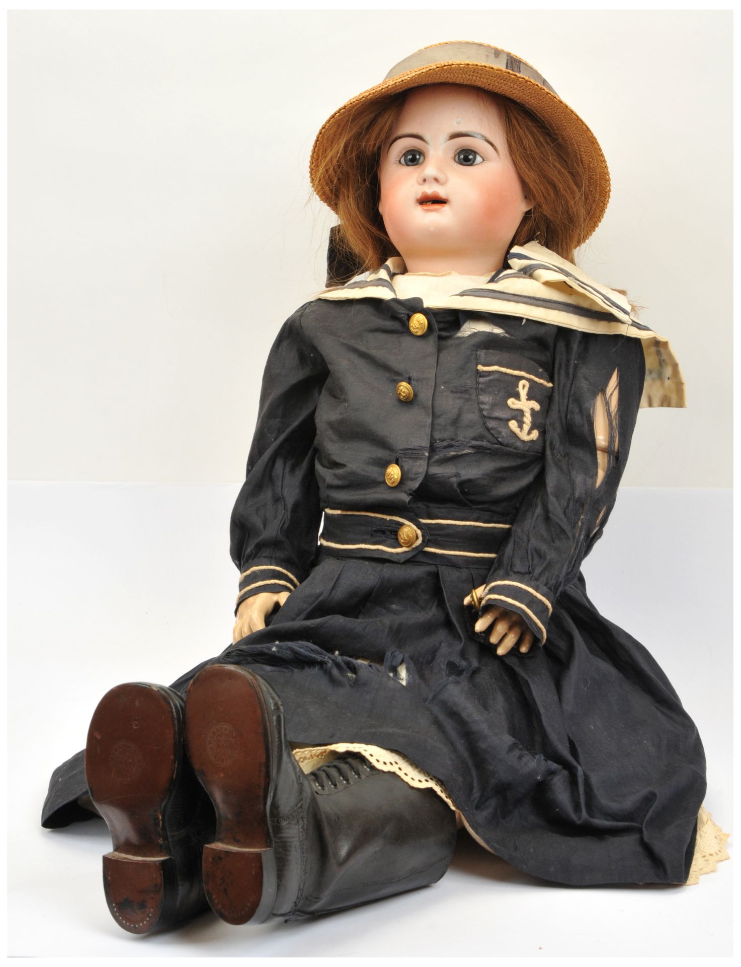 Rabery & Delphieu (French) bisque doll impressed R 4 D - Bild 11 aus 14