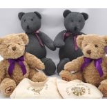 Royal Mint group of limited edition teddy bears