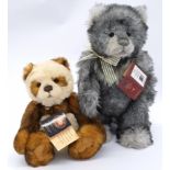 Charlie Bears pair: Gordy and Anniversary Ross