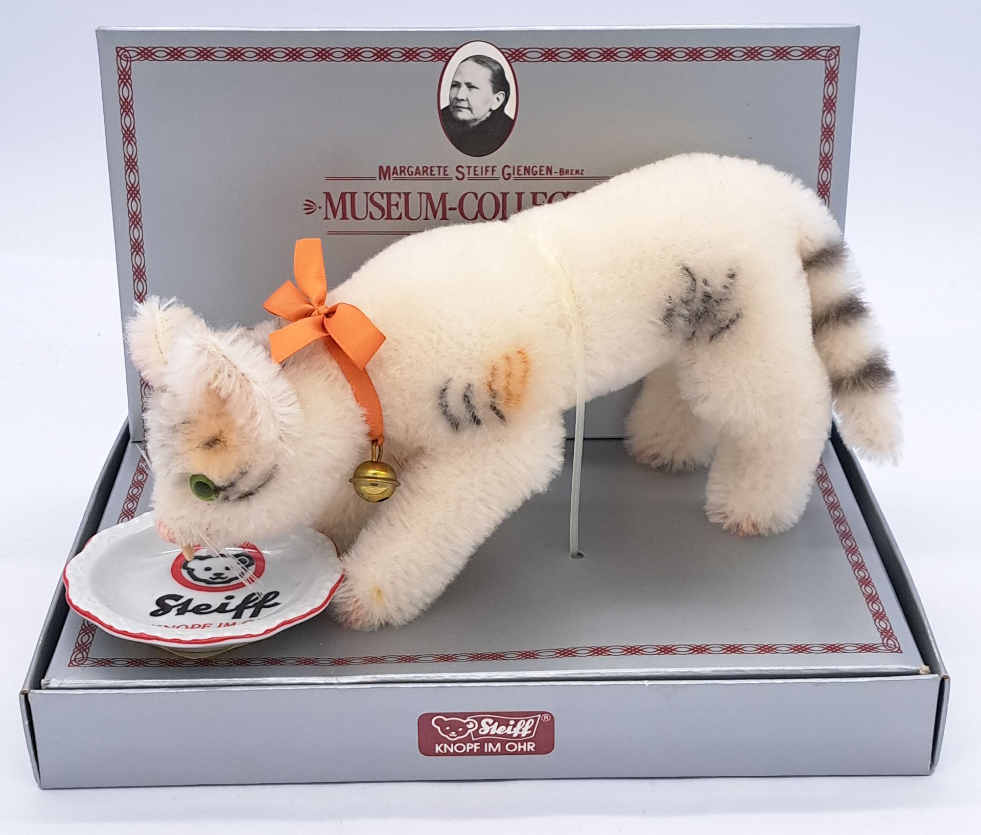 Steiff Museum Collection Trinkkatze Drinking Cat replica