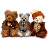 Charlie Bears trio: Nutmeg, Kelsey and Phoebe