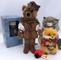 Kosen Robin Hood, plus other plush animals