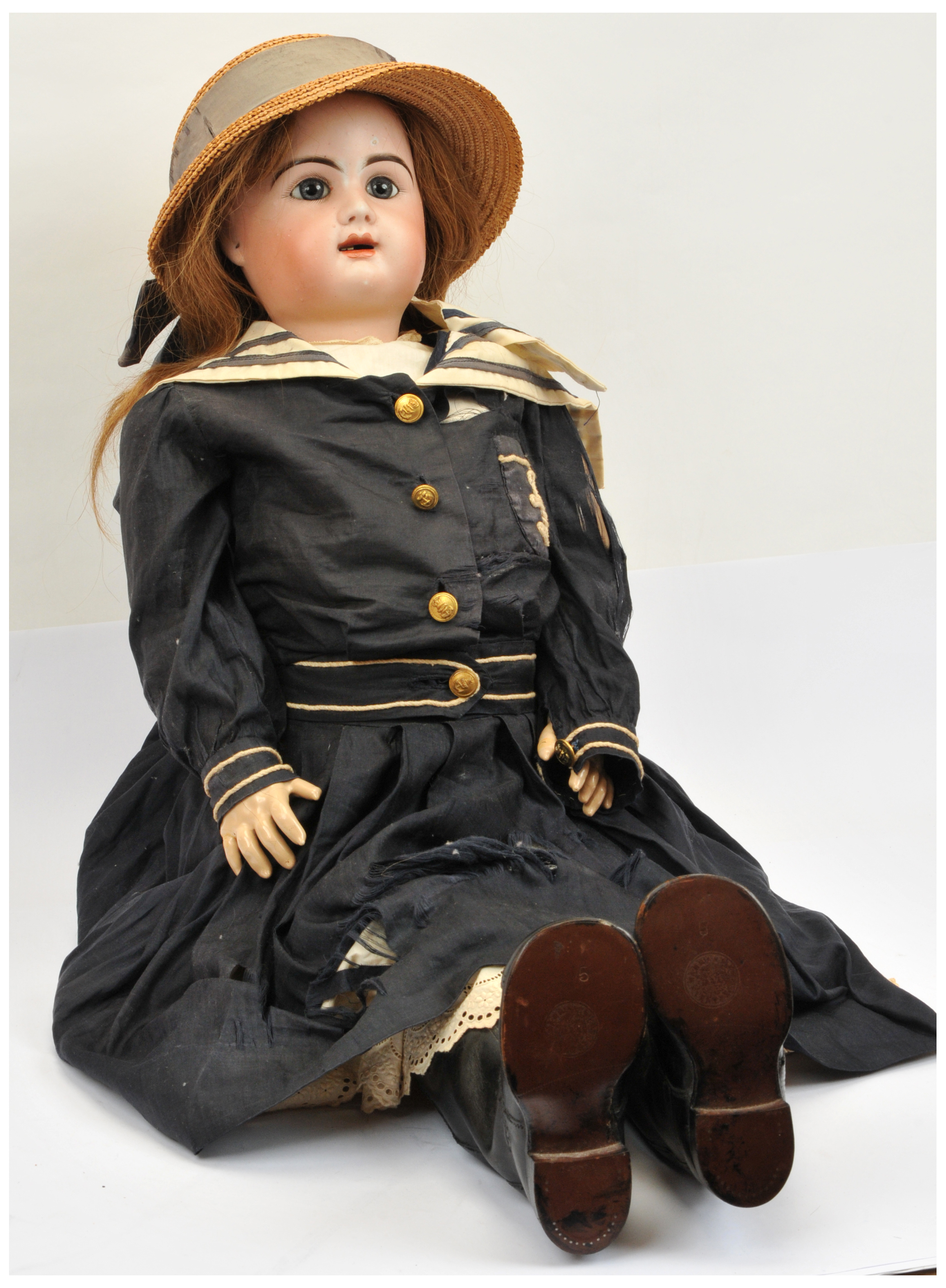 Rabery & Delphieu (French) bisque doll impressed R 4 D - Image 12 of 14
