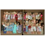 Quantity of vintage Pedigree Sindy dolls plus others