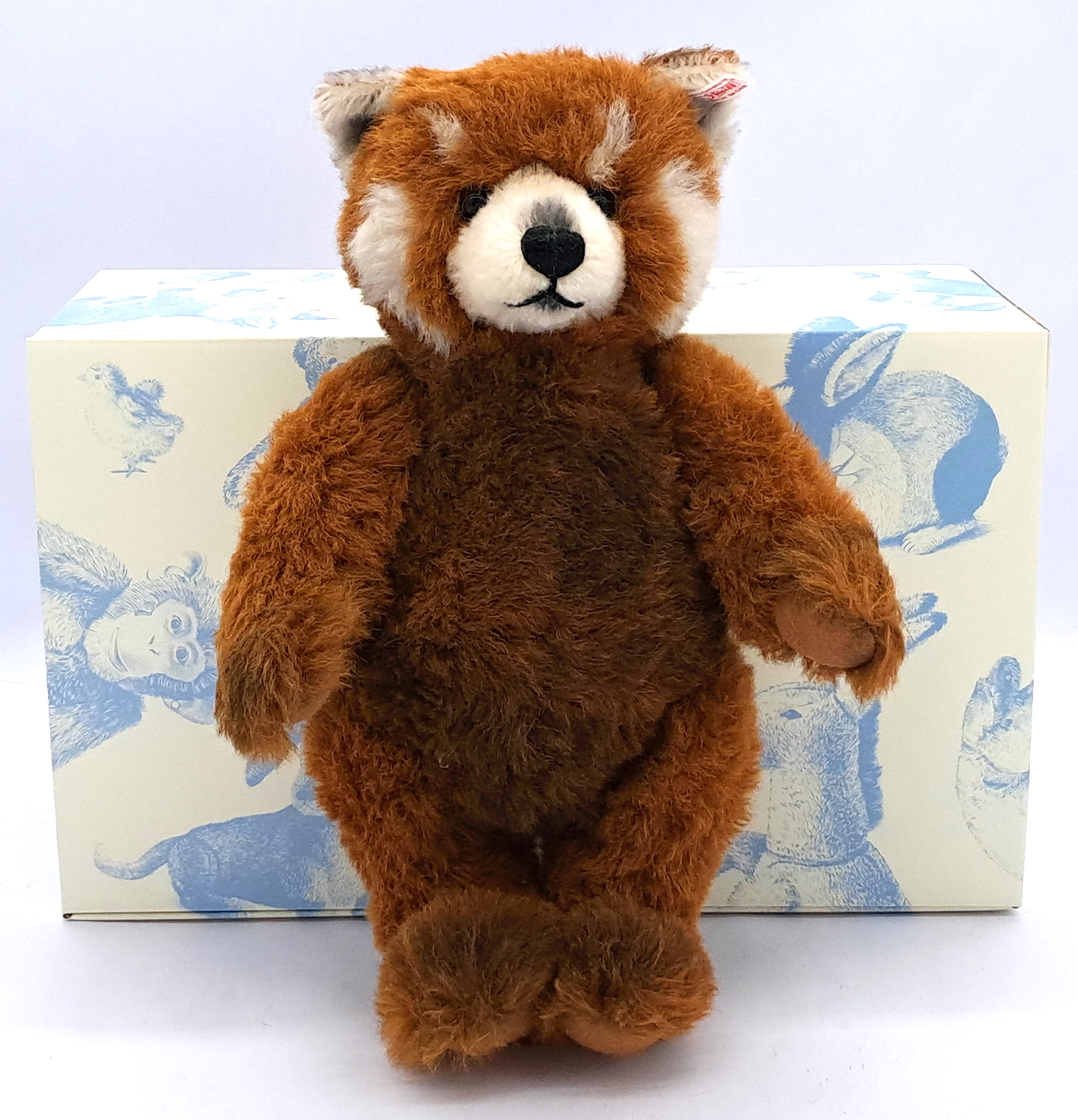 Steiff Red Panda Ted, white tag 663253