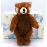 Steiff Red Panda Ted, white tag 663253