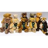 Hermann-Spielwaren set of ten 'Decade Bears'