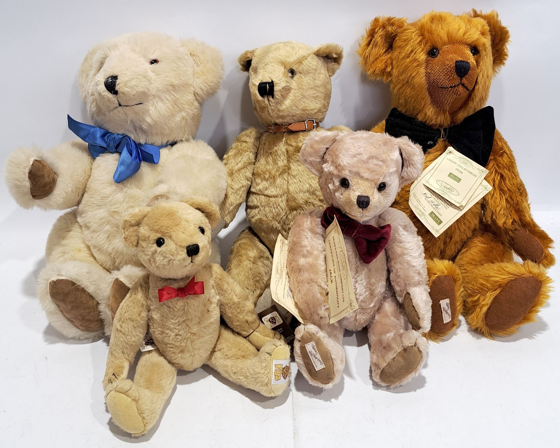 Dean's Rag Book, Canterbury Bears and others: collection of teddy bears