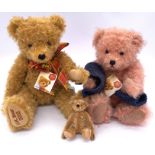 Teddy-Hermann trio of teddy bears