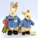 Steiff Beatrix Potter Peter Rabbit pair