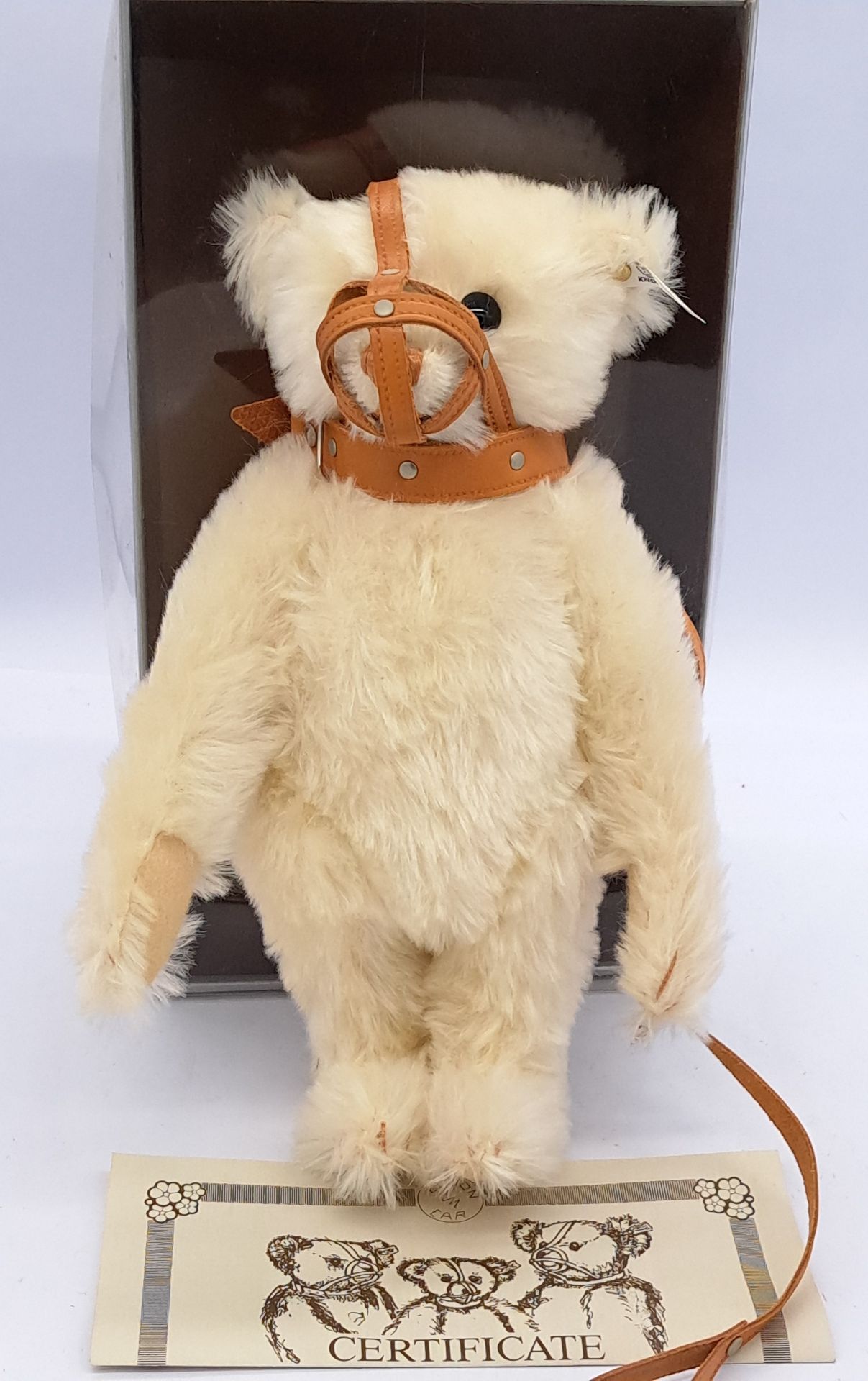 Steiff white muzzle bear replica 1908