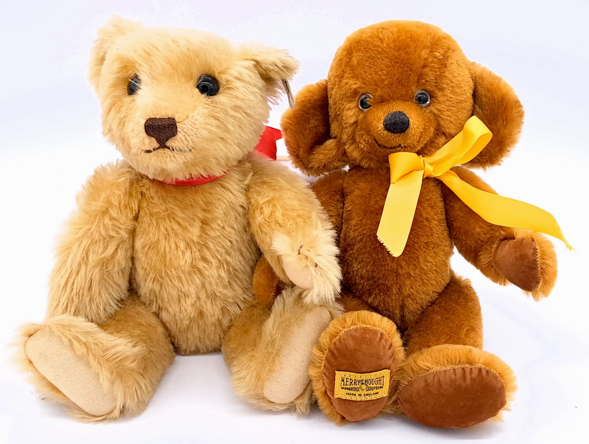 Steiff & Merrythought teddy bears