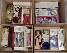 Quantity of vintage porcelain dolls