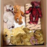 Dean's Rag Book collection of mohair teddy bears