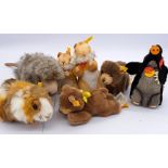 Steiff assortment of small plush animals
