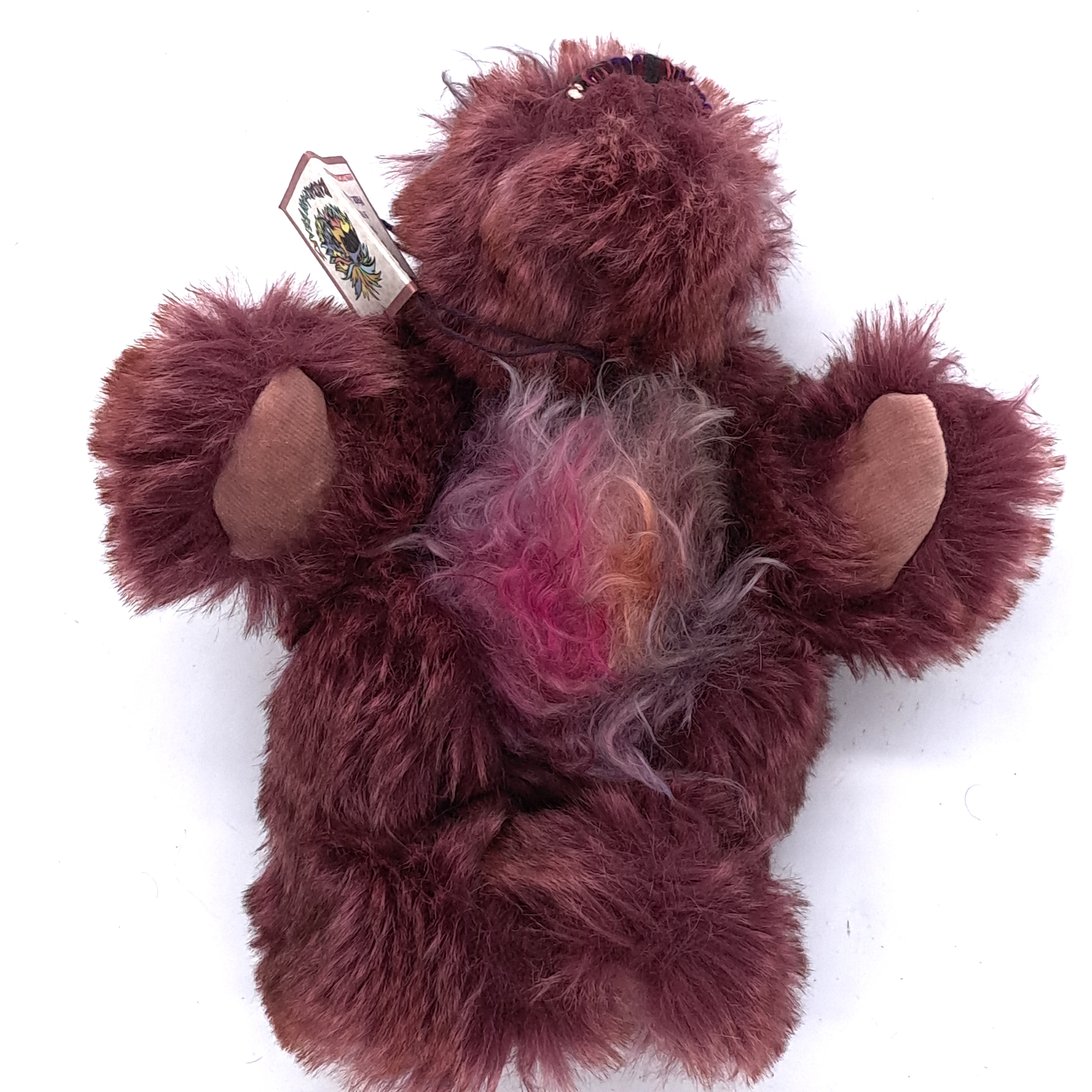 Barbara-Ann Bears artist teddy bear 'Plumley' - Bild 2 aus 2