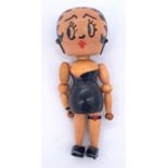 Betty Boop vintage wooden articulated figure