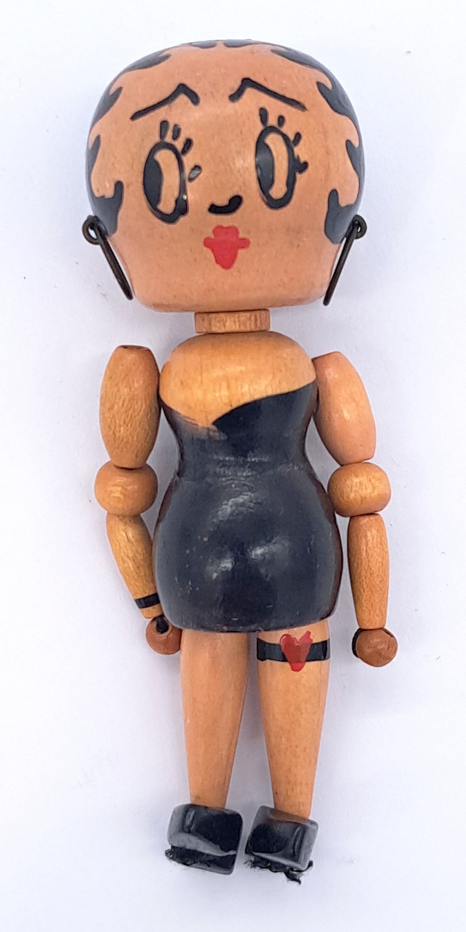Betty Boop vintage wooden articulated figure