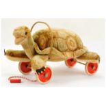 Steiff Ride-On Slo vintage mohair tortoise 