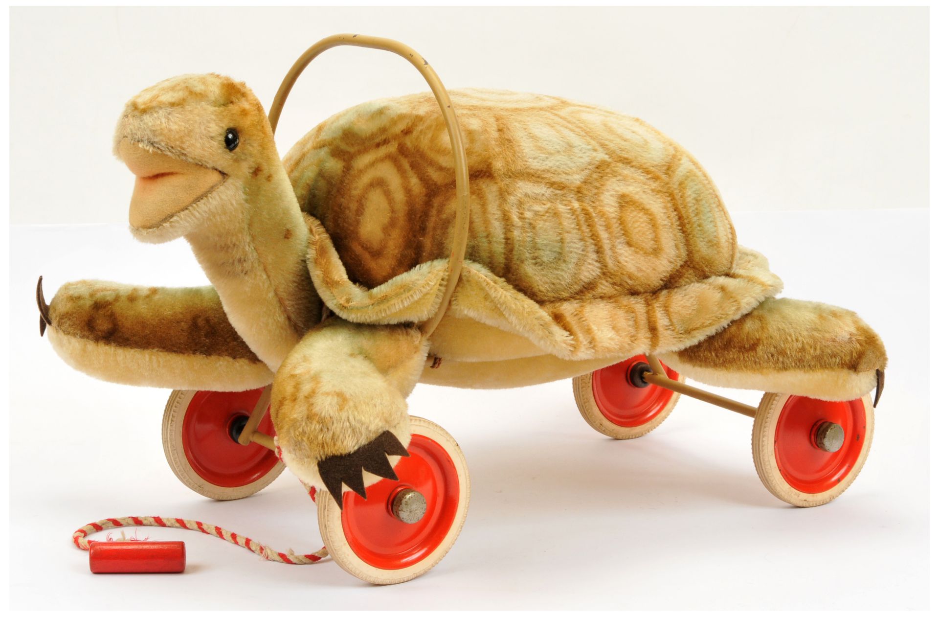 Steiff Ride-On Slo vintage mohair tortoise 