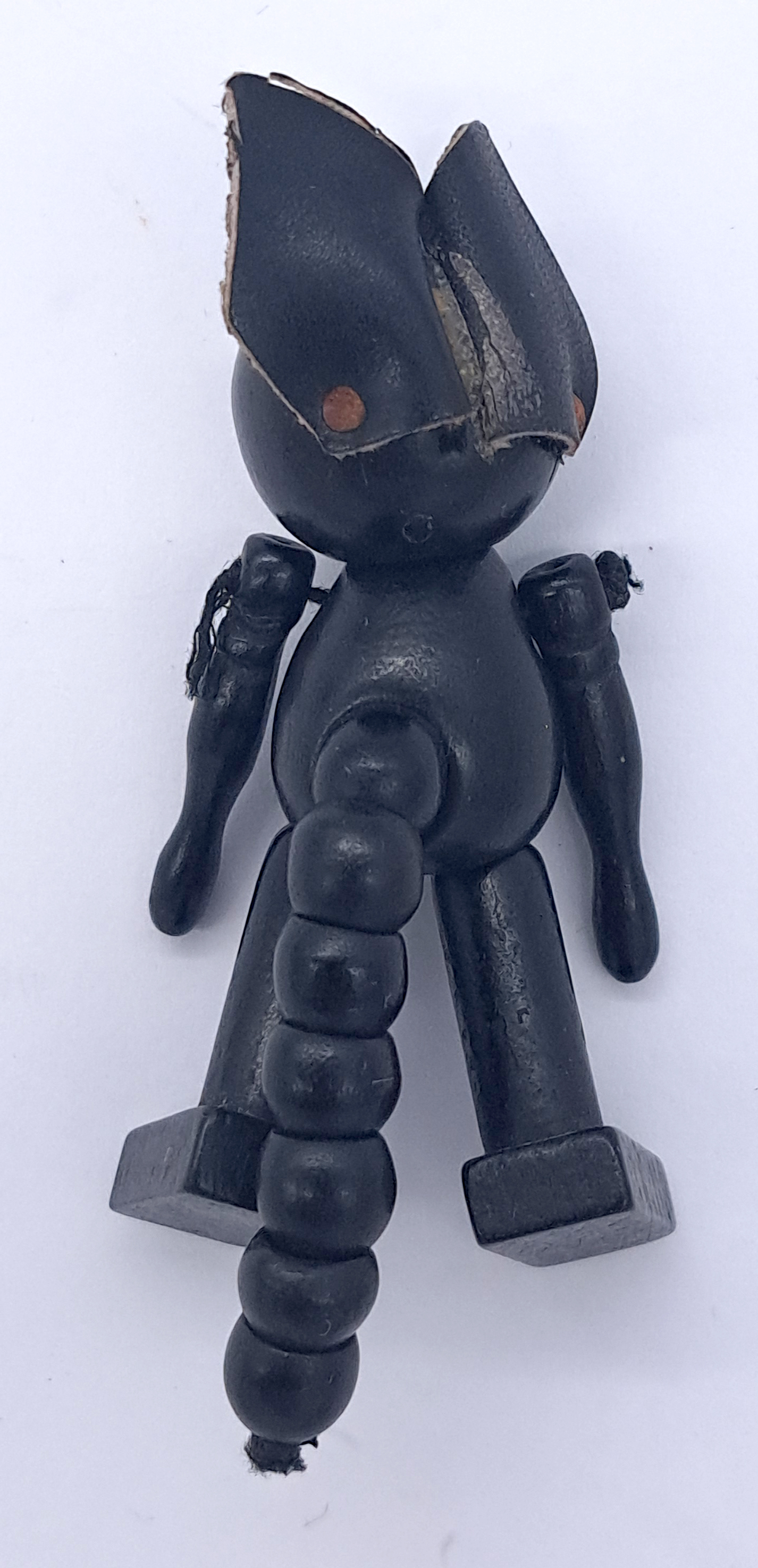 Felix the Cat vintage articulated wooden figure - Image 2 of 2