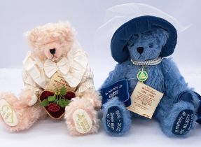 Hermann-Spielwaren pair of Royal Memorial teddy bears