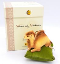 Steiff Camel on a Pin Cushion