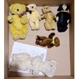 Dean's Rag Book collection of vintage and modern teddy bears