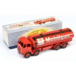 Dinky Toys 941 Foden (Type 2) Tanker "Mobilgas" - Red cab, chassis, tanker and supertoy hubs, sil...