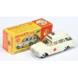Dinky Toys 278 Vauxhall "Ambulance" Estate Car - White body, cream interior (harder colour to fin...