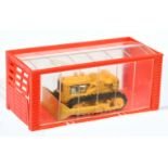 Dinky Toys (Mini Dinky) 94 International Bulldozer - Yellow including rollers with black rubber t...